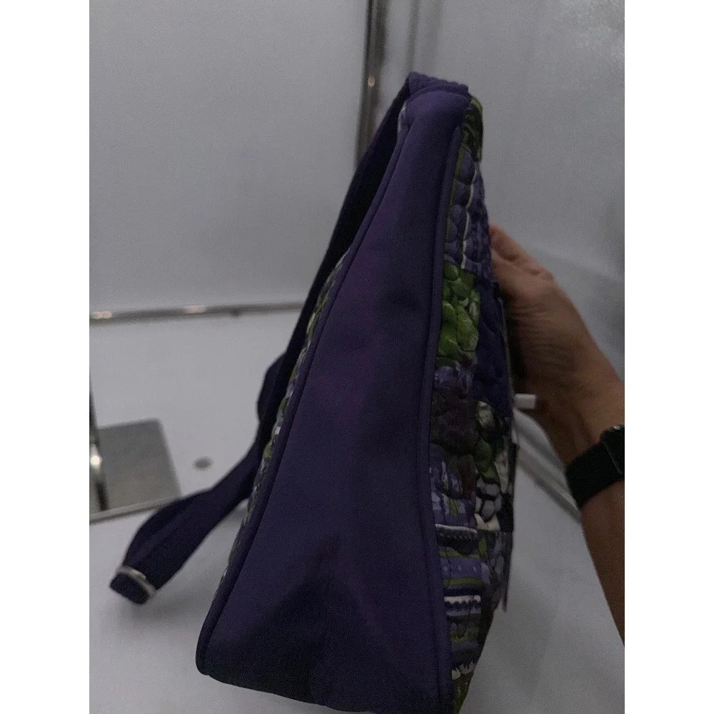 Donna Sharp Concord Patch Hipster Crossbody Bag Purple Green Quilted 15370 NWT